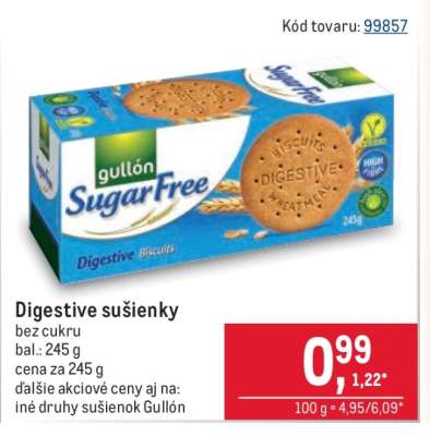 Digestive sušienky