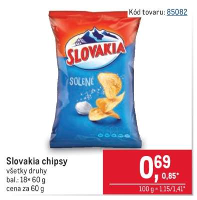 Slovakia chipsy