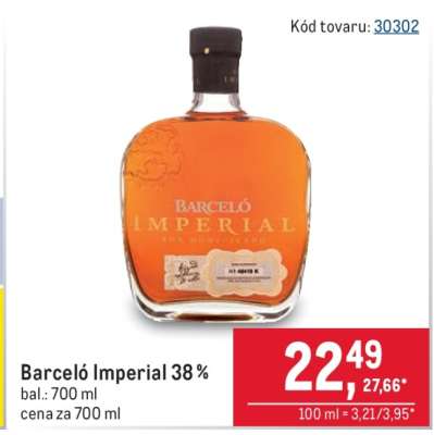 Barceló Imperial 38 %