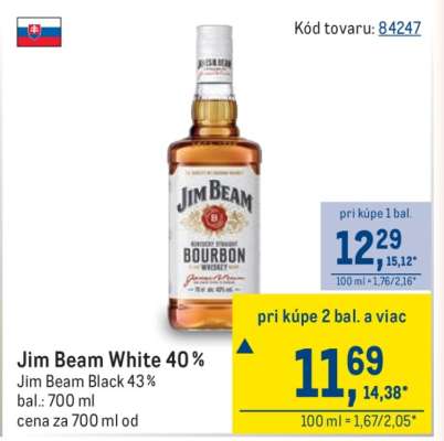 Jim Beam White 40 %