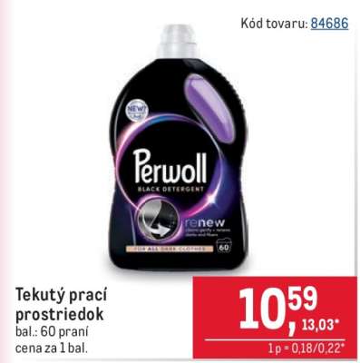 Tekutý prací prostriedok
