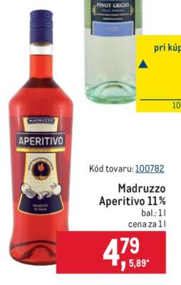 Madruzzo Aperitivo 11 %