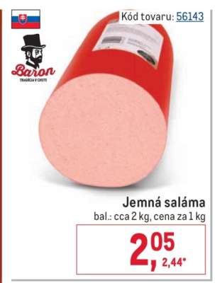 Jemná saláma