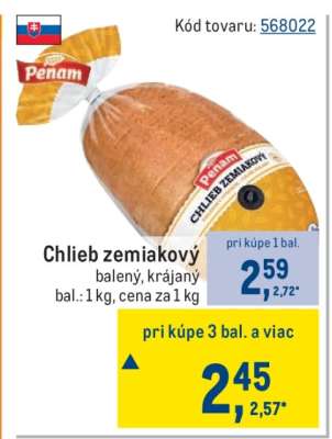 Chlieb zemiakový