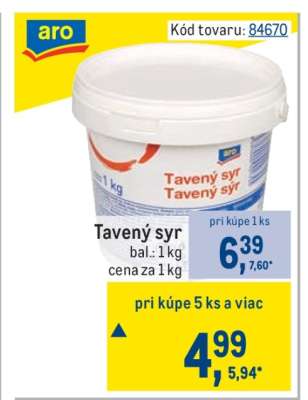 Tavený syr