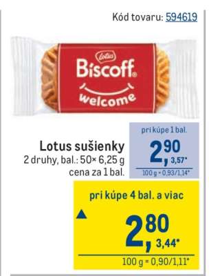 Lotus sušienky