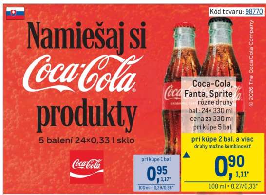 Coca-Cola, Fanta, Sprite