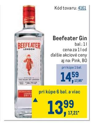 BEEFEATER GIN