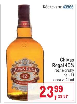 Chivas Regal 40 %