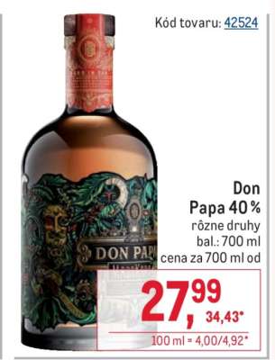 Don Papa 40 %
