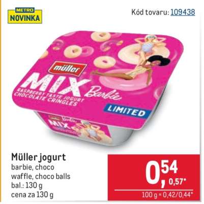 Müller jogurt