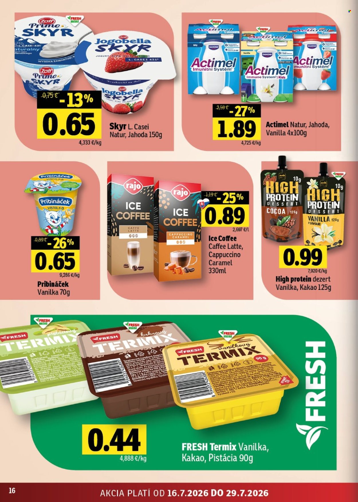 Leták FRESH - 16.7.2026 - 29.7.2026. Strana 16