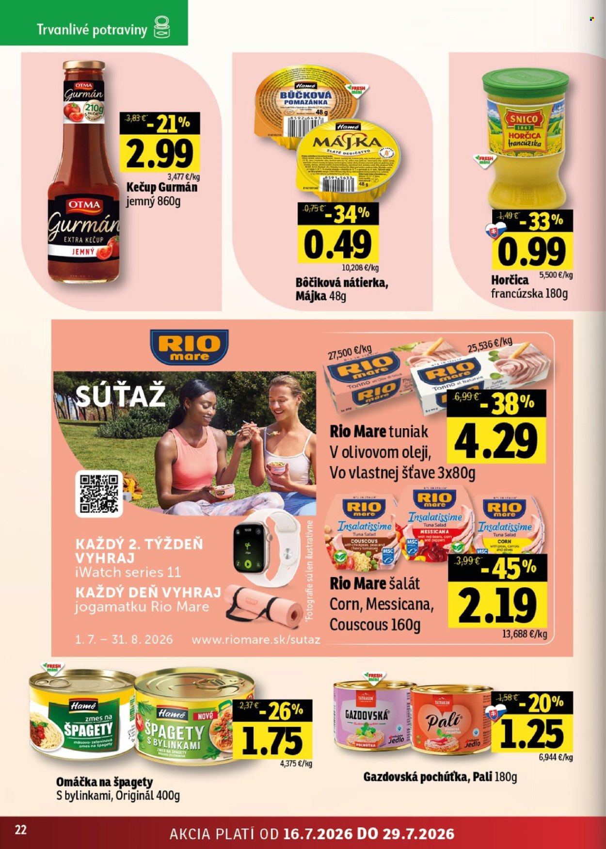 Leták FRESH - 16.7.2026 - 29.7.2026. Strana 22