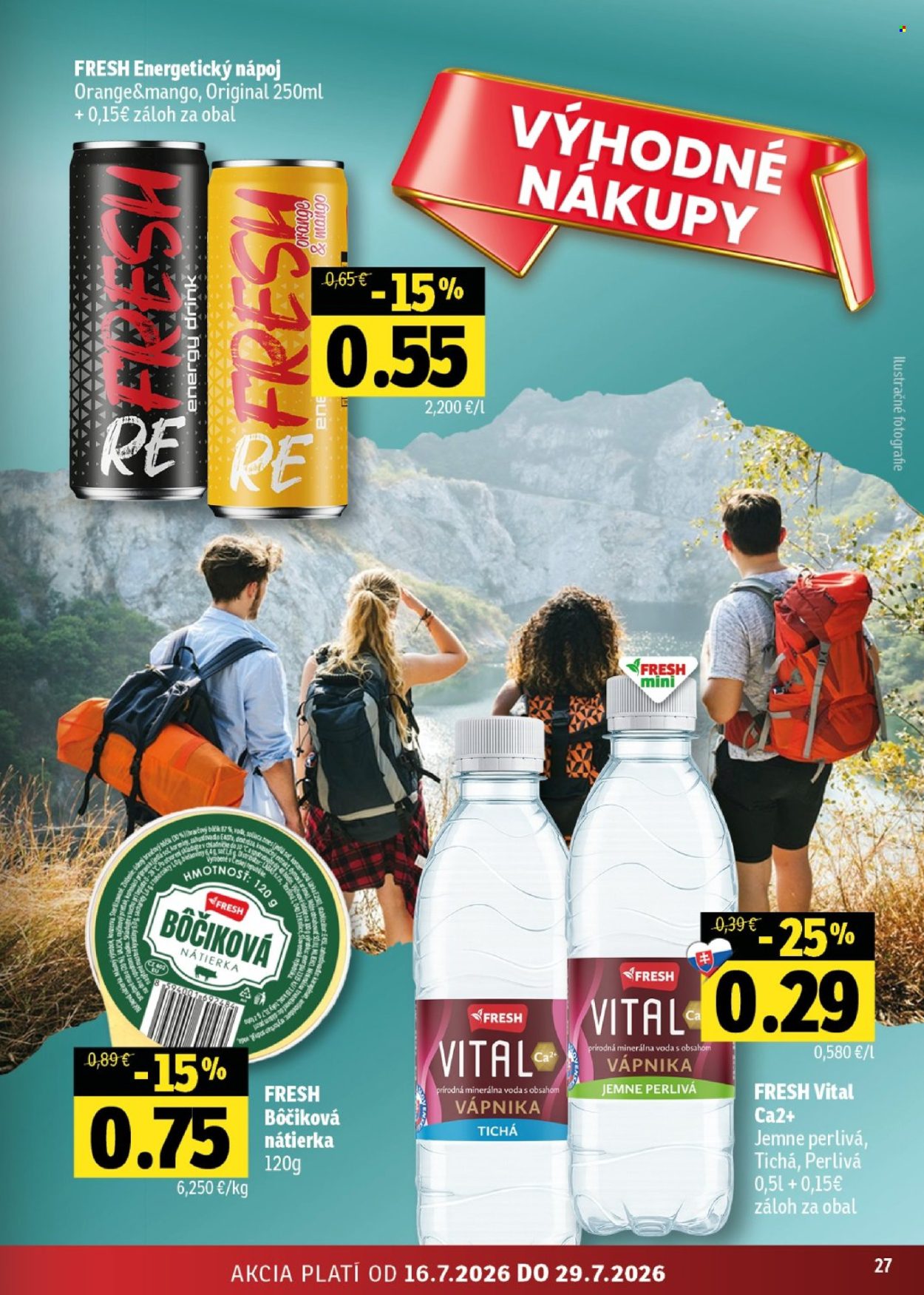Leták FRESH - 16.7.2026 - 29.7.2026. Strana 27