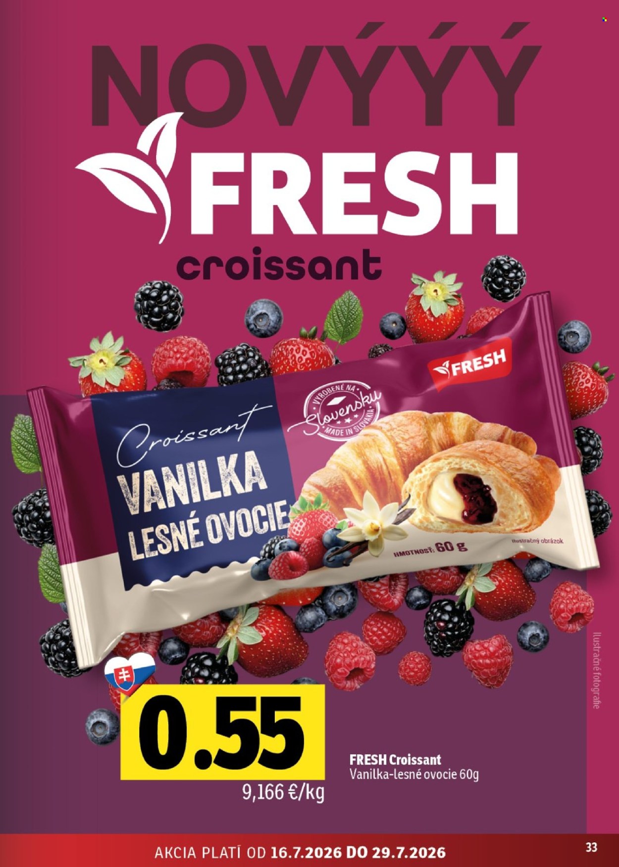 Leták FRESH - 16.7.2026 - 29.7.2026. Strana 33