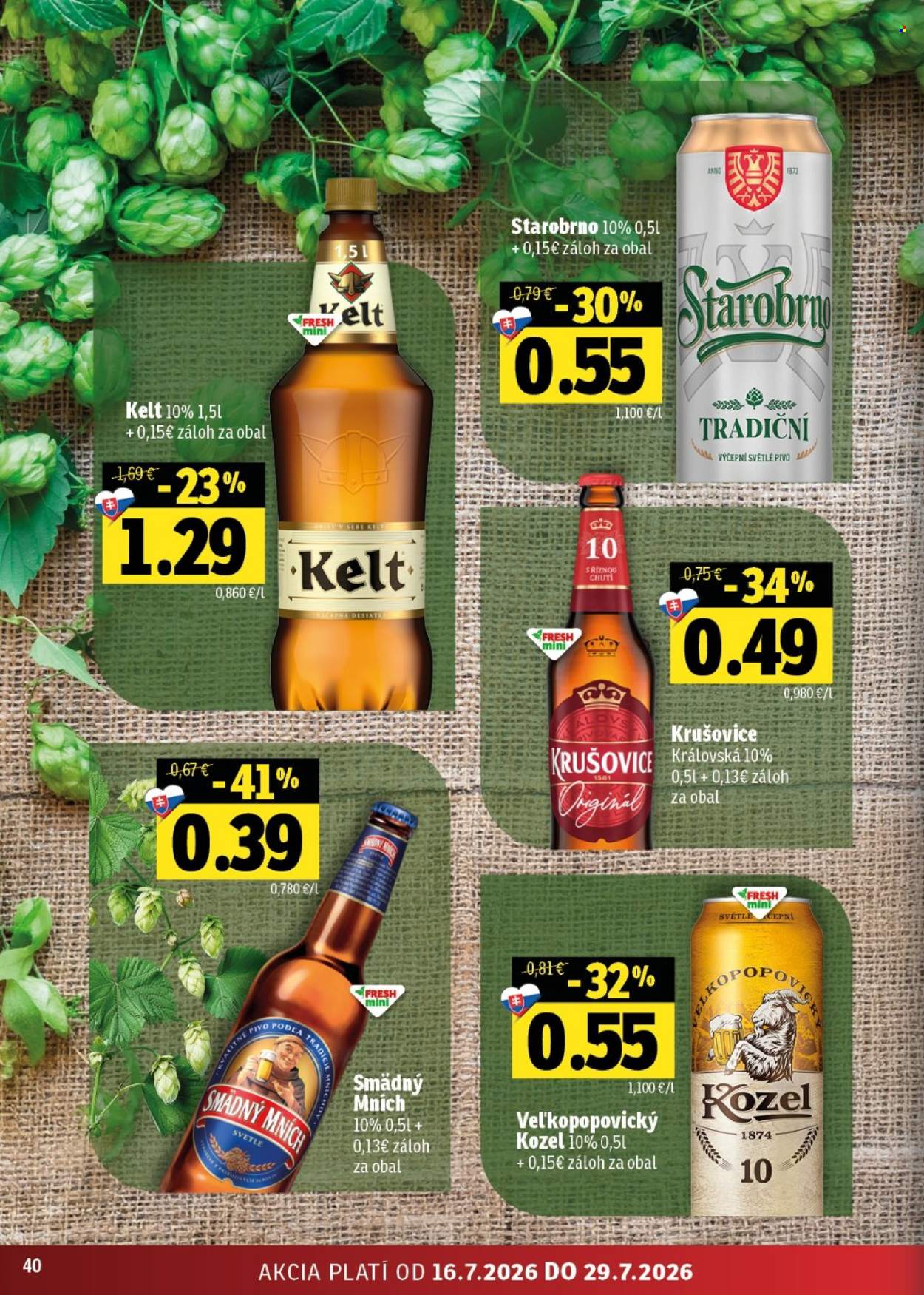 Leták FRESH - 16.7.2026 - 29.7.2026. Strana 40