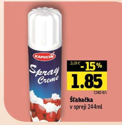 Šľahačka v spreji 244ml