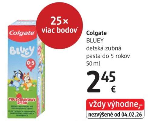 Colgate BLUEY