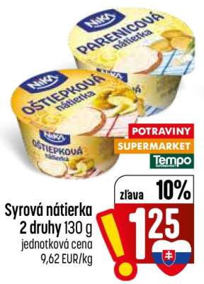 Syrová nátierka