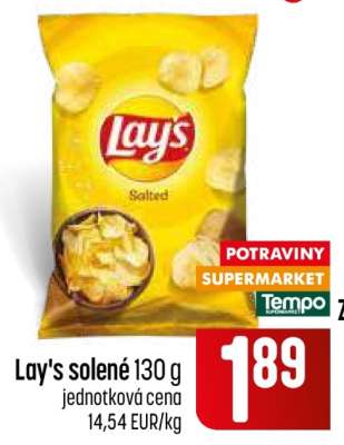 Lay’s solené 130 g