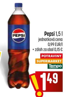 PEPSI 1,5 l