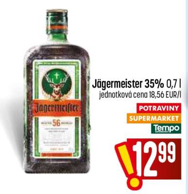 Jägermeister 35% 0,7 l