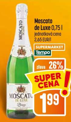 Moscato de Luxe 0,75 l