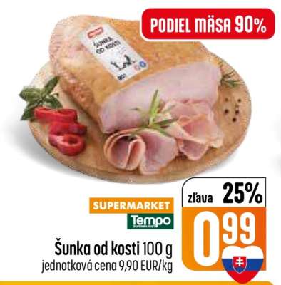 Šunka od kosti 100 g