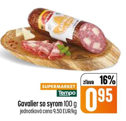 Gavalier so syrom 100 g