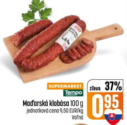 Maďarská klobása 100 g