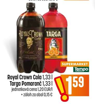 Royal Crown Cola | Targa Pomaranč