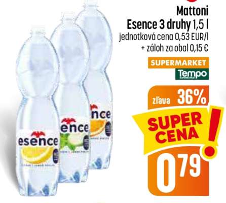 Mattoni Esence 3 druhy 1,5 l
