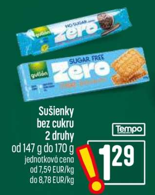 Sušenky bez cukru