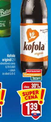 Kofola original 2 l
