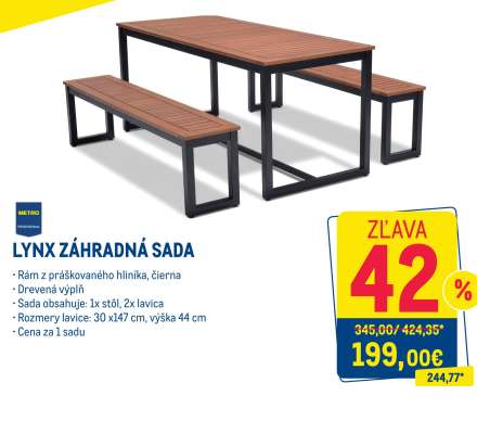 Lynx záhradná sada