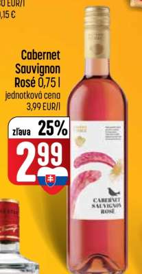 Cabernet Sauvignon Rosé 0,75 l