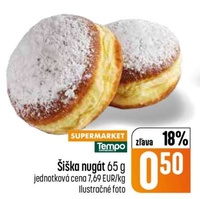 Šiška nugát 65 g