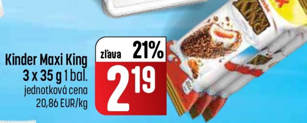 Kinder Maxi King