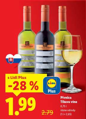 PIVNICA TIBAVA Víno