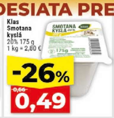 Klas Smotana kyslá