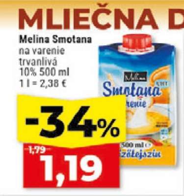 MELINA SMOTANA NA VARENIE