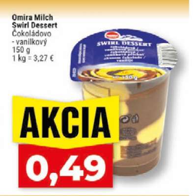 Omira Milch Swirl Dessert