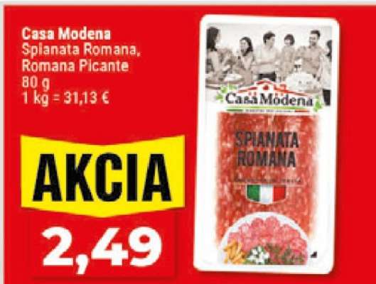 Casa Modena Spianata Romana, Romana Picante