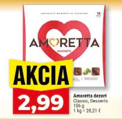 AMORETTA DEZERT