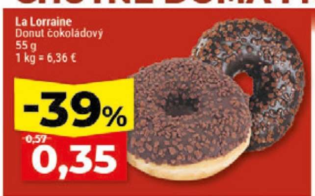 La Lorraine Donut čokoládový