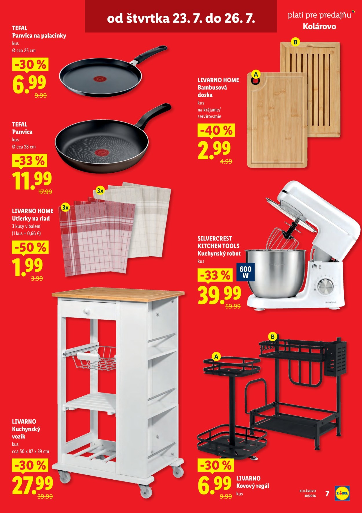 Leták Lidl - 23.7.2026 - 26.7.2026. Strana 7