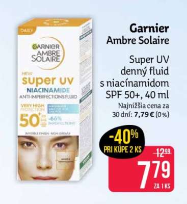 GARNIER AMBRE SOLAIRE