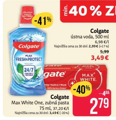 Colgate Max White One zubná pasta