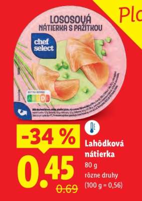 Lahôdková nátierka