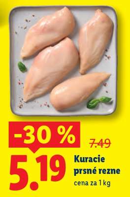Kuracie prsné rezne